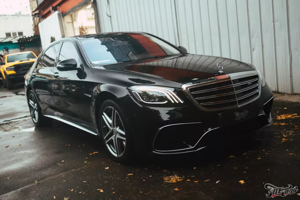 Кузовной ремонт для Mercedes S63 AMG: исправляем чужие ошибки!